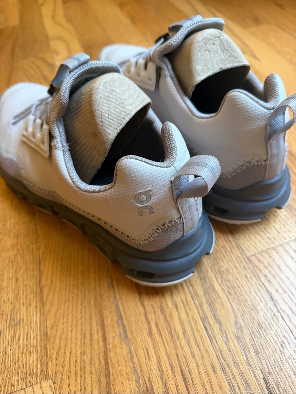 Men's ONcloudway Pearl Fog Casual trail running Sneakers - Taupe/Gray - Picture 2 of 6